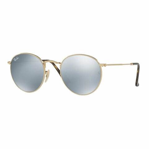 Ray-Ban RB 3447N 001/30 50 Round Metal Unisex Güneş Gözlüğü - Thumbnail