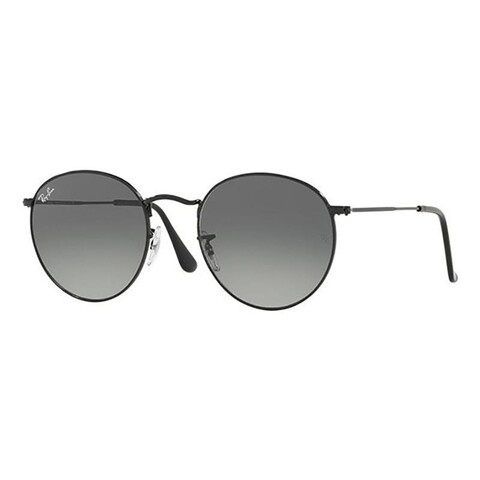 Ray-Ban RB 3447N 002/71 50 ROUND METAL Unisex Güneş Gözlüğü - Thumbnail