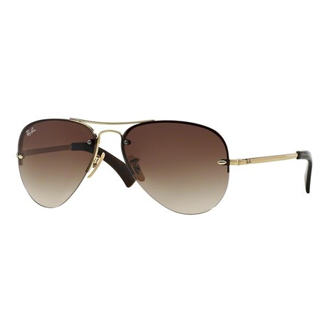 Ray-Ban RB 3449 001/13 59 Aviator Unisex Güneş Gözlüğü - Thumbnail