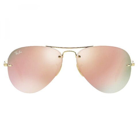 Ray-Ban RB 3449 001/2Y 59 Aviator Unisex Güneş Gözlüğü - Thumbnail