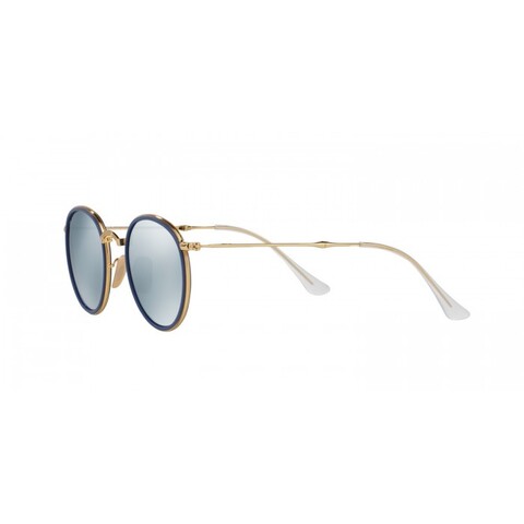 Ray-Ban RB 3517 001/30 48 Round Metal Unisex Güneş Gözlüğü - Thumbnail