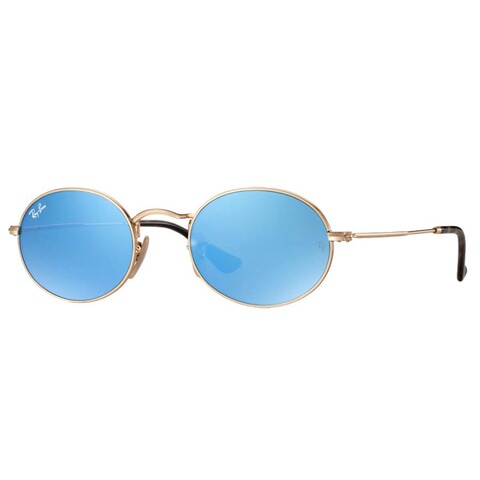 Ray-Ban RB 3547N 001/9O 51 Oval Flat Unisex Güneş Gözlüğü - Thumbnail