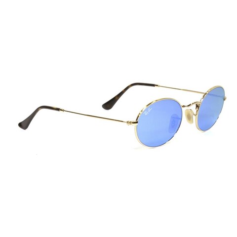 Ray-Ban RB 3547N 001/9O 51 Oval Flat Unisex Güneş Gözlüğü - Thumbnail