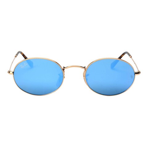 Ray-Ban RB 3547N 001/9O 51 Oval Flat Unisex Güneş Gözlüğü - Thumbnail