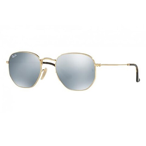 Ray-Ban RB 3548N 001/30 51 Hexagonal Unisex Güneş Gözlüğü - Thumbnail