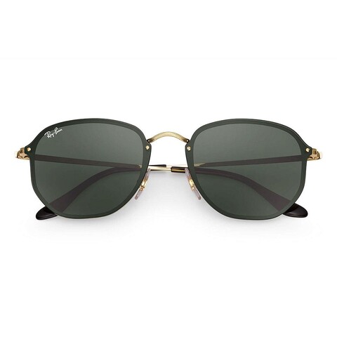 Ray-Ban RB 3579N 001/71 58 Blaze Hexagonal Unisex Güneş Gözlüğü - Thumbnail