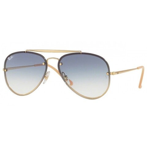 Ray-Ban RB 3584N 001/19 61 Aviator Blaze Unisex Güneş Gözlüğü - Thumbnail