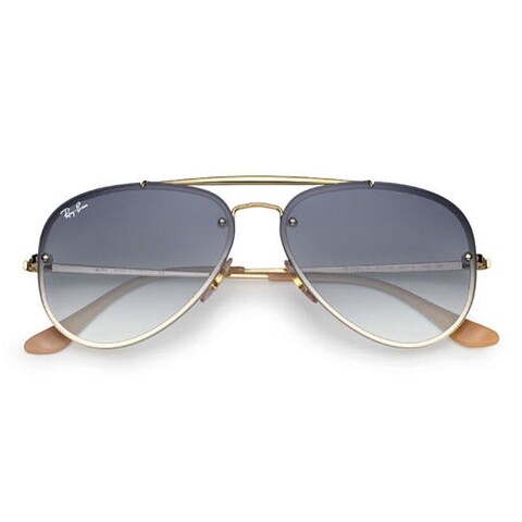 Ray-Ban RB 3584N 001/19 61 Aviator Blaze Unisex Güneş Gözlüğü - Thumbnail