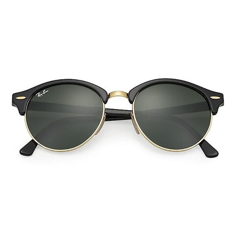 Ray-Ban RB 4246 901 51 Clubround Unisex Güneş Gözlüğü - Thumbnail