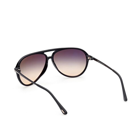 TOM FORD TF 0909 01B 62 Unisex Güneş Gözlüğü - Thumbnail